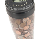 DIRTY DOG Digital Auto Coin Jar Piggy Bank