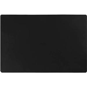 Extra Large Mulitpurpose Silicone Placemat,Countertop Protector, Kitchen Counter Mat, Table Mat, Heat Resistant, Washable, Non Slip (27.6x19.6 inch, Black-1pcs)