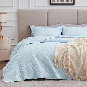 DI ELLEN TRACY QUILT KING BLUE