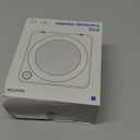 Gaiatop Mini Space Heater, Lightweight PTC Ceramic Fast Heating 500W Energy Efficient for Indoor Use, Overheating & 45 Tip-Over Protection, Portable Desk Electric Heaters for Office Home Black