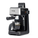 Mr. Coffee 4-Shot Steam Espresso Machine, Cappuccino Maker, and Latte Maker with Glass Carafe