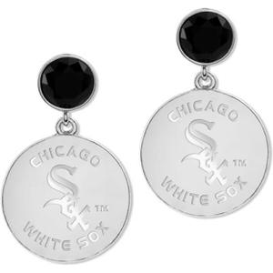 Game Time Offical MLB CHICAGO WHITE SOX Disc Earrings