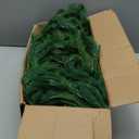 Hananona 9 Ft 2 Pcs Artificial Norfolk Pine Garlands, Realistic Pine Garland, Green Artificial Greenery Garland for Table, Mantle, Wall, Indoor, Outdoor Winter Christmas Decorations (2, 9 FT)