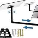 Starlink Gen 3 Wall Mount Kit, Adjustable Heavy Duty Long Wall Mount Extension for Standard Gen 3 Dish, Starlink Standard Mount Gen 3, Mounting Kit for Long Eave Roof & Exterior Wall Installation