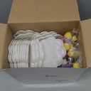 Fulmoon 24 Set Mini Acrylic Paint Set for Kids 12 Colors/8 Colors Adults Washable Mini Painting Kit Arts Crafts Party Favors Filled Brushes Palettes Bulk for Classroom Home Supplies (Fresh Color)