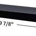 WELLAND 60 inch Black Mission Floating Shelves for Wall, Bathroom Wall Mount Shelves, Wood Modern Display Shelves, Book Shelves,for Bedroom,Living Room and Kitchen