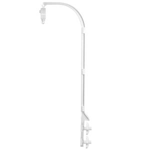 AFUNTA 37 Inch Baby Mobile for Crib, Double Screw Crib Mobile Arm with Music Box, Adjustable Crib Mobile for Baby Nursery Decor