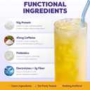 Javvy Clear Protein Powder with Clear Whey Protein, Pineapple Mango, Exp 05/04/2026