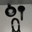 Delta 6-Setting In2ition 2-in-1 Dual Shower Head with Handheld High Pressure ProClean Spray, Matte Black Detachable Shower Head with Hose, 1.75 GPM Flow Rate, Matte Black 75655BL