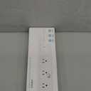 Kasa Smart Plug Power Strip KP303, Surge Protector with 3 Individually Controlled Smart Outlets and 2 USB Ports, Works with Alexa & Google Home, No Hub Required , White