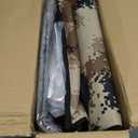 Indestructible Heated Cat House for Outside Cats Winter, 100% Weatherproof, Safe Escape Door, Insulated Outdoor Cat Shelter with Heater for Feral Barn Cat Kitty (Desert Camouflage, 13"x17"x12.6")