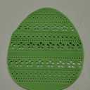 Brighten your table setting with the beautiful style of the Placemat.(Green), 4Pcs