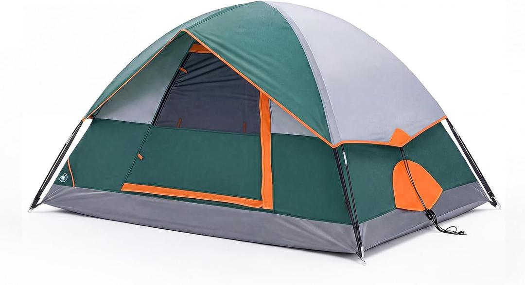 NEWBULIG 2 Person Camping Tent, Waterproof Windproof Tent with Rainfly for Outdoor,Enhanced Stability for Family Outdoor Camping Hiking, Lightweight Easy Setup with Carry Bag