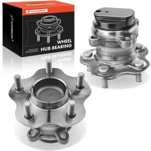 A-Premium 2 x Rear Wheel Bearing and Hub Assembly with 5-Lug Compatible with Nissan Rogue 2014-2020, Rogue Sport 2017-2022, Qashqai 2017-2019, FWD Only