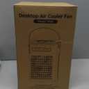 FANCOLE 4-IN-1 Small Air Conditioner w/ 2 Ice Packs, 16.5ft Remote, 1200ML Tank, 7H Smart Timer, 3Speed & 2Cool Mist Personal Air Conditioner, 7-Color Light Portable AC Unit for Bedroom Cover 100Sq.ft