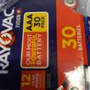 Rayovac Fusion AAA Batteries (30 Pack), Triple A Alkaline Batteries