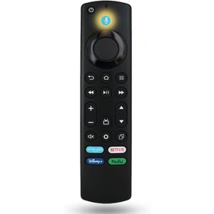 Voice Replacement Remote Control for AMZ Omni Series TV 43" 50" 55" 65" 75" 4K UHD Smart TV 4K65M600A 4K43M600A 4K55M600A 4K75M600A 4K50M600A Amazon TV 4-Series 4K50N400A 4K43N400A 4K55N400A