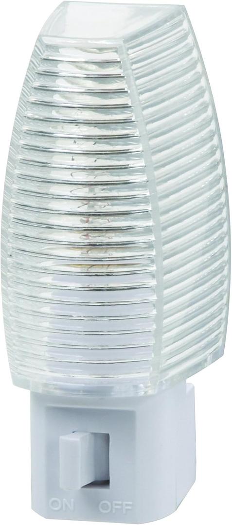 Westek 71053 Faceted Manual On/Off Night Lite, White