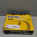 Dynofit 14X1.5 Spline Lug nuts Compatible with Chevy GMC Silverado Sierra 1500, 24pcs Aftermarket Wheel Lug Nuts Set for Fo-rd F150 2015-2024, Black Truck Nuts Sets Include 1 Socket Key for Fuel Wheel