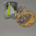 Lanyani 2 Sets of DIY Mosaic Craft Kits Mosaic Tiles Coaster Kit Make Your Own Mosaic Project Handmade Craft Set with Stained Glass Mosaic Tile Pieces for Decoration and Gift