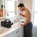 Cologne Organizer for Men,Cologne Stand,Perfume Stand Holder,Cologne Shelf,Dresser Organizers,Organizador de Perfumes,Perfume Stand Organizer for Bedroom,Black