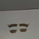 Front Rear Brake Pads for Honda Forza NSS 250 2005 2006 2007 2008/ Forza NSS 300 2013 2014 2015 2016 2017 Brakes FA388 FA415 (FES 125 150 S-Wing SH 150i 300i CHECK FITMENT YEARS) MC0530