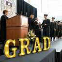 GRAD Marquee Number Lights Black and Gold 8.07 Inch LED Signs for Class of 2026 Graduation Decorations, Battery Operated Senior Prom & College Commencement Ceremony Photo Prop Background
