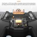 DUXICEPIN V-Shaped Charging Grip for Nintend0 Switch 2 JoyC0n  Ergonomic Design, LED Charging Indicator, Quick Charge Compatible, Lightweight & Easy to Use with Type-C Cable Included