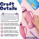 2 x Valentines Day Cards for Kids School, 48 Kids Valentine Cards with 200 PCS Stickers, Fun Valentines Classroom Exchange for School, Valentines Party Favors (Blue)