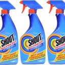 Shout Advanced Spray and Wash Laundry Stain Remover Gel, Best Shout Formula, 22 oz - Pack of 3