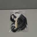 Fancy Hair Half Black Half White Long Curly Wavy Wigs Synthetic Long wavy Wig Daily Party Cosplay Wigs for Black Women 26"