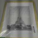 upsimples 11x14 Picture Frame, Display Pictures 8x10 with Mat or 11x14 Without Mat, Wall Hanging Photo Frame, Gold, 1 Pack