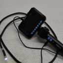 NIDAGE Dual Lens Borescope Inspection Camera 1920P HD Endoscope Camera with Light Waterproof Industrial Endoscope 11.5FT Flexible Snake Cam with 4.3'' IPS Screen, Mechanic Scope Cam Gift for Men