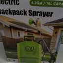 Battery Powered Backpack Sprayer 4 Gallon, Electric Garden Sprayer in Lawn