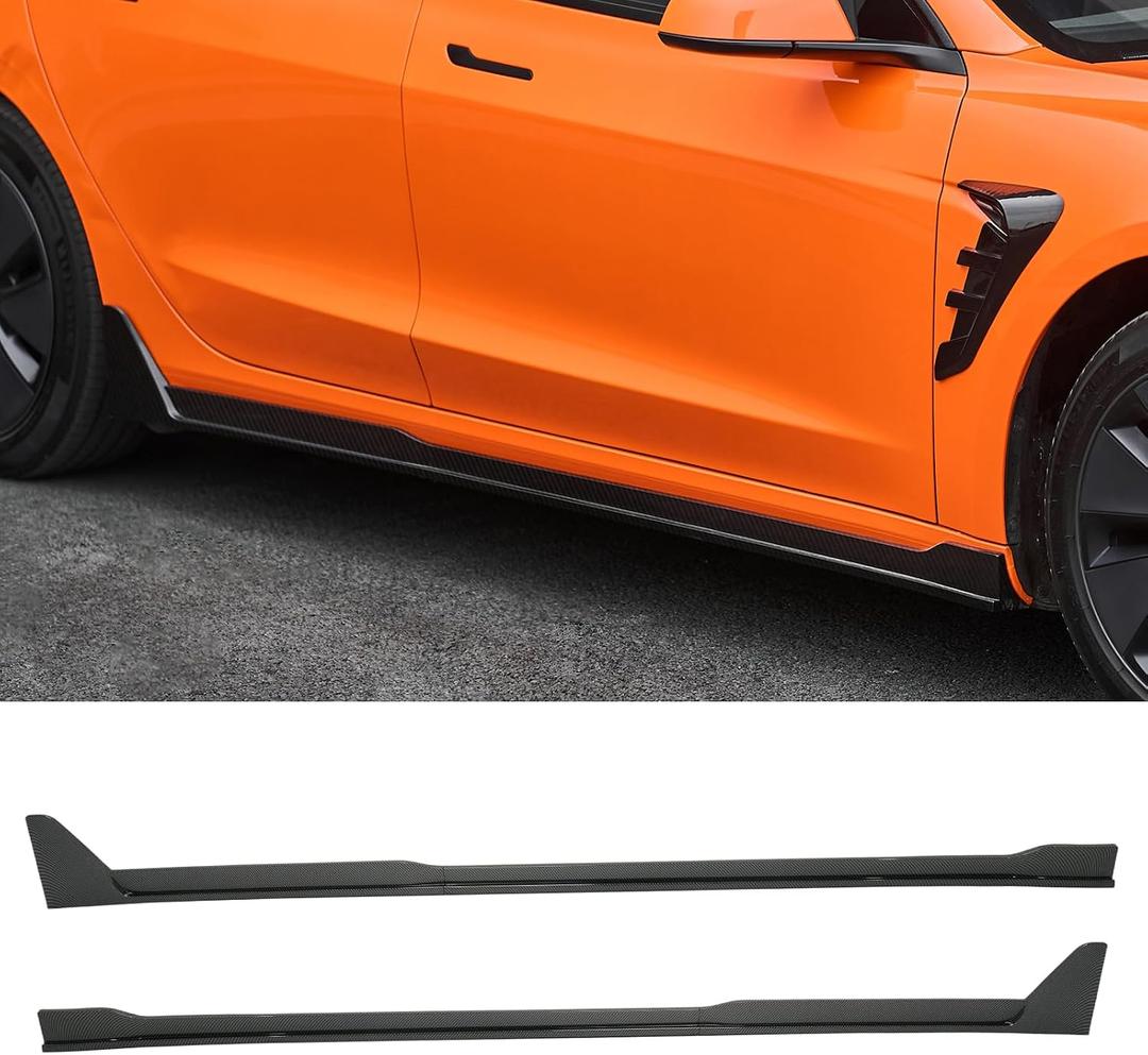 Side Skirts Compatible with 2024/2025 / 2026 Tesla Model 3 Highland