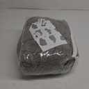 VANSOFY Recliner Loveseat Cover with Middle Console Stretch Reclining Sofa Slipcover for 2 Seat Jacquard Reclining Couch Sofa Covers Furniture Protector with Elastic Straps Bottom (Light Gray)