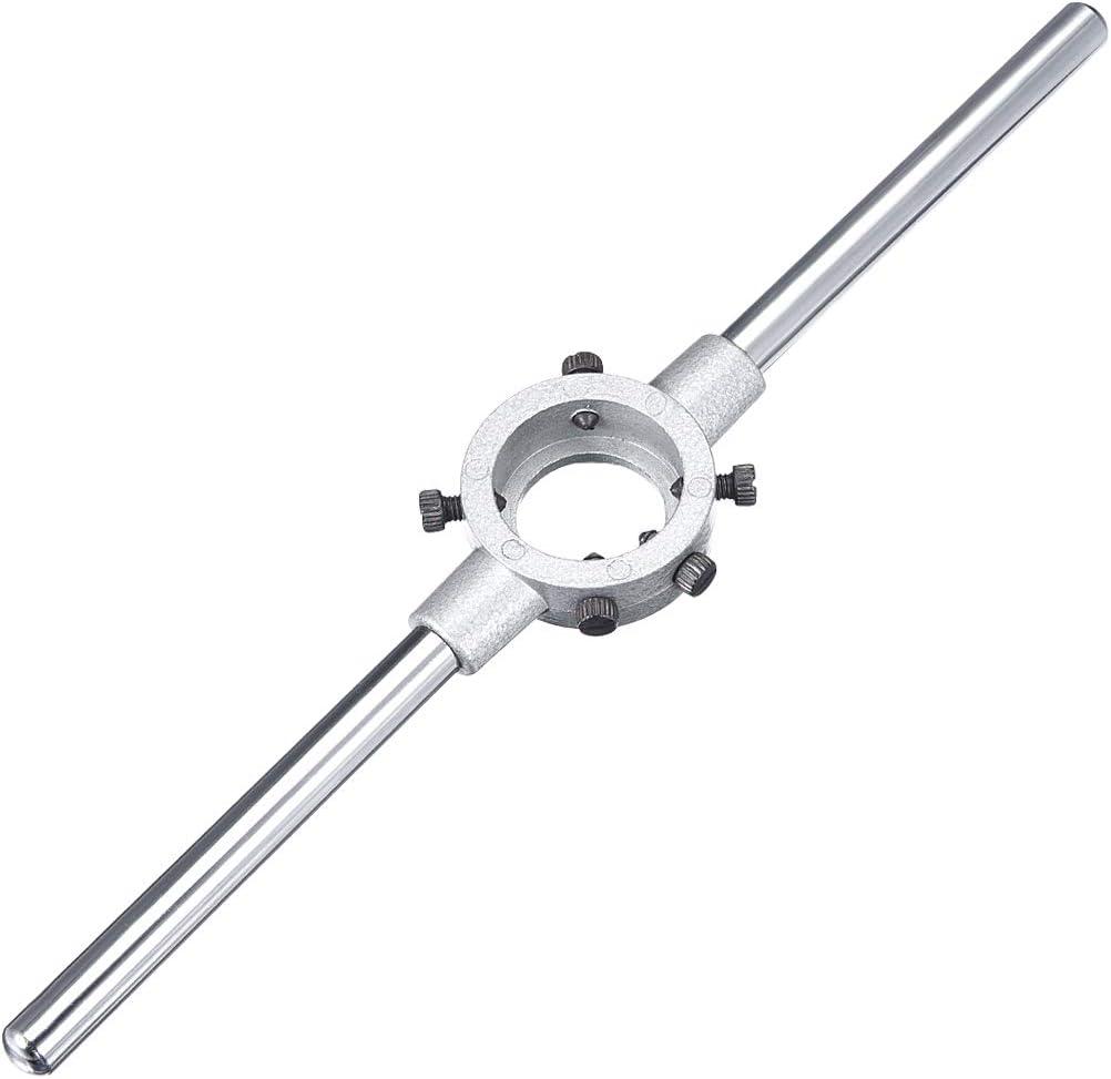 uxcell Die Stock Handle Wrench Holder for Metric M10-M11 / 20mm-30mm OD Round Die