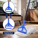 KeFanta 60 Inch Mop Handle Commercial Heavy Duty,Industrial Metal Mop Stick Replacement Quick Change,Wet Mops Head Replacement Holder for Floor Cleaning