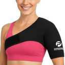 Fittest Pro Shoulder Ice Pack Wrap, HSA or FSA Eligible, Reusable Cold Therapy Wrap for Tendonitis, Swelling, Rotator Cuff, and Recovery - Shoulder Brace Compression Sleeve