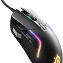 SteelSeries Rival 5 Gaming Mouse with PrismSync RGB Lighting and 9 Programmable Buttons – FPS, MOBA, MMO, Battle Royale – 18,000 CPI TrueMove Air Optical Sensor  Black