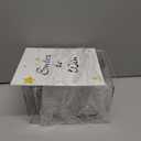 Beeveer 1 Pcs Enter to Win Raffle Box with Lock with 1000 Raffle Ticket Double Roll 6.7 x 5 x 8 in Ticket Clear Acrylic Donation Box with Slot Sign Holder Suggestion Storage for Vote Collection