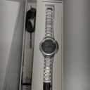 Smart Watch for Women with Diamonds (Answer/Make Call),1.32''Full Screen Smart Watch for Android /iOS,Fitness Tracker with Heart Rate/Blood Oxygen/Sleep Monitor/AI Voice Watches for Women,3 Straps (Silver)