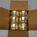 Handmade Round Hammered Golden Napkin Rings Holder for Dinning Table Parties Everyday, Set of 6