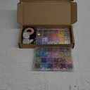 Aottom Wax Seal Kit, 48 Colors 1248 Pcs Sealing Beads with Melting Pot, Spoon, Tea Light Candles, Wax Seal Stamp Kit for Wedding Invitation, Gifts, Envelope, Letter Stamp Sealing and DIY Craft