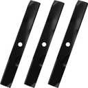 Aeagle Mower Blade for M115496 GY20569 54 inch Deck John Deere 425 455 445 335 355D 325 345 F725 G100 LX288 GT245 Sabre 2354HV Scotts S2554, Medium-Lift 2 Pack