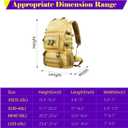 2 x Waterproof Backpack Rain Cover with Reflective Strip for Mountaineering, Traveling, Cycling, Camping and Outdoor (L:55-65L, Navy Blue)