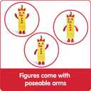 hand2mind Numberblocks Friends One to Five, Action Figure Set, Toy Figures & Playsets, Small Figurines for Kids, Counting Blocks, Numbers for Toddlers, Math Toys, Kids Birthday Gifts