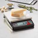 Taylor TE22FT 22-Pound Digital Portion Control Scale, Food Scale for Precise Weight Measuring and Portion Control, Tare and Hold Function, NSF, Stainless Steel Platform