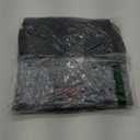 Sidefeel Women's Barrel Jeans Wide Leg Vintage Mid Rise Y2k Baggy Boyfriend Ankle Denim Pants (6, Black)