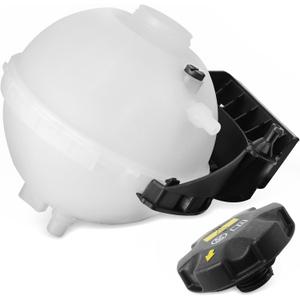 17137642158 Radiator Coolant Expansion Reservoir Tank Bottle For BMW 2011-2018 F20 F22 F87 F23 F30 F80 F31 118i 120i 125i 218i 220i 318i 320i 328i 420i 428i Replace# 17137609469 2140255 00863001 (With kettle + lid)